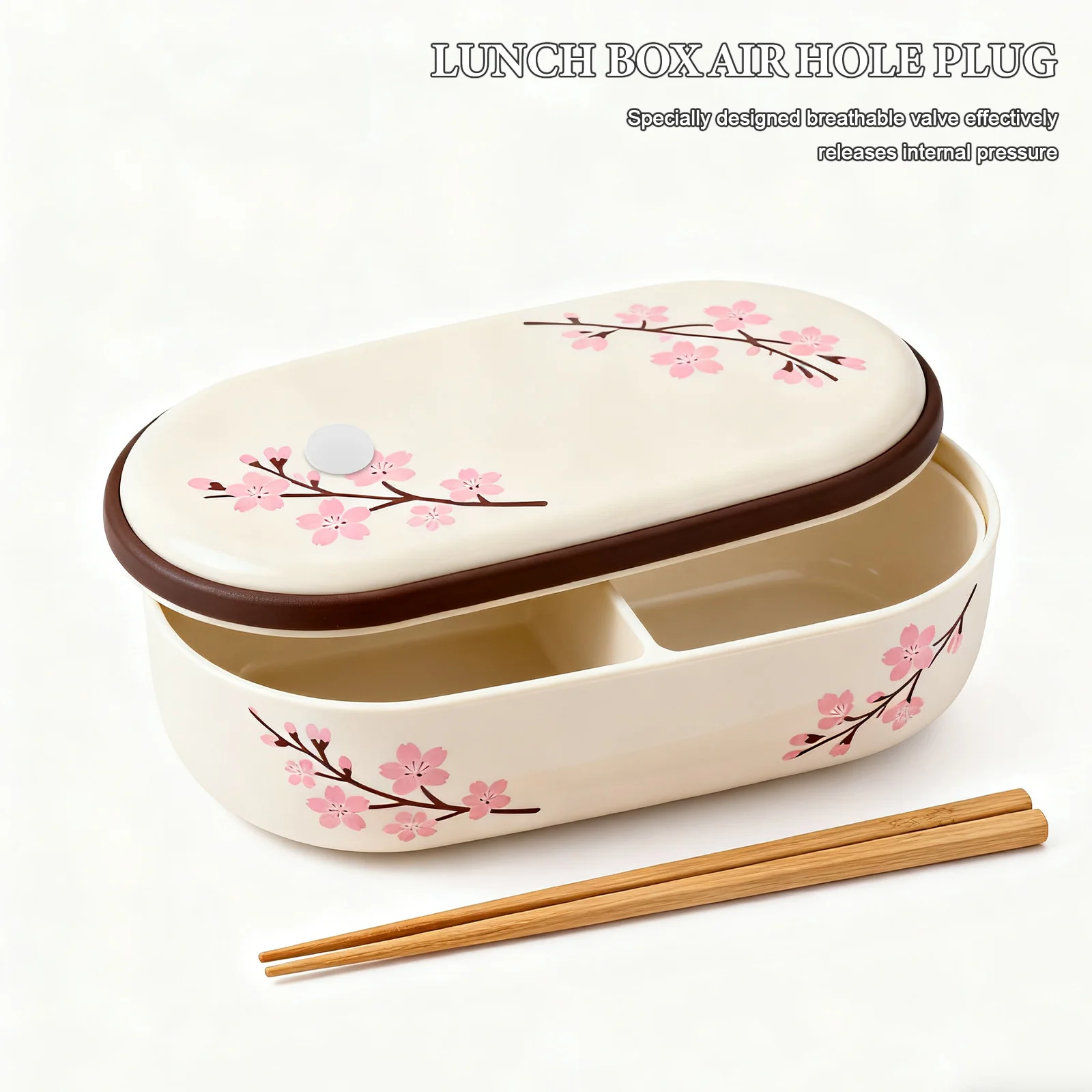 3 قطعة المقابس ختم السيليكون لصناديق الغداء المعزولة مانعة للتسرب قابلة لإعادة الاستخدام بينتو اكسسوارات فتحة التهوية يغطي غطاء حاوية الغذاء #1