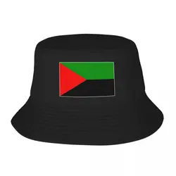 Flag of Martinique red green black Bucket Hat Beach Luxury Man Hat Hip Hop derby hat Men's Luxury Women's