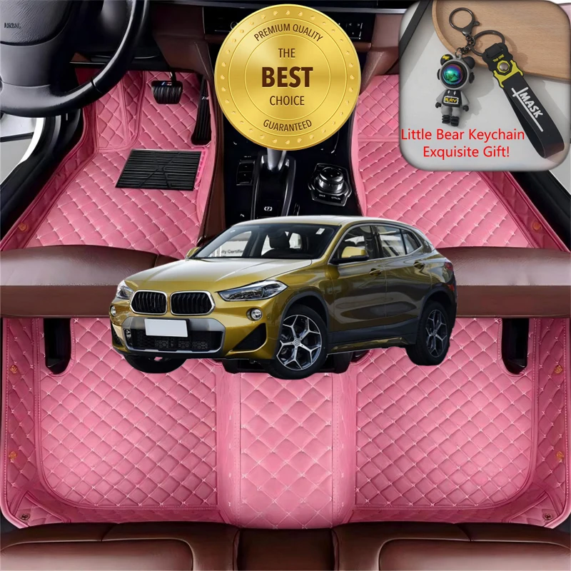 

Подходит для BMW X2 SUV 2017-2025, автомобильные коврики, всепогодные роскошные автомобильные аксессуары, автомобильные коврики с левым/правым рулем