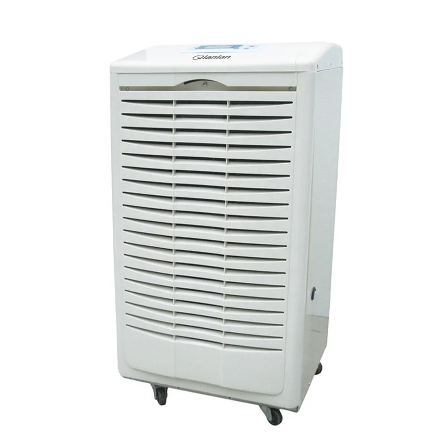 Shanghai Qianlan QL-TJ90 White Industrial Dehumidifier 90L/day Capacity Constant Drainage Compressor Electric for Swimming Pool