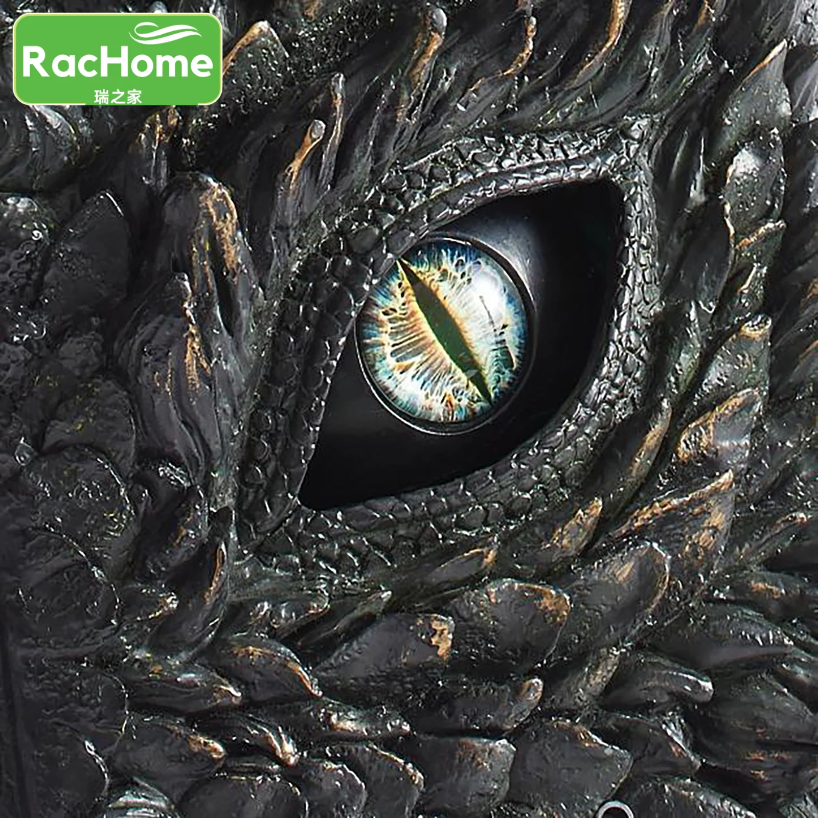 Deluxe Animated Dragon Book Exquisite Household Resin Ornaments Luxury Animated Dragon Book Halloween Decorations Art Gifts#g3