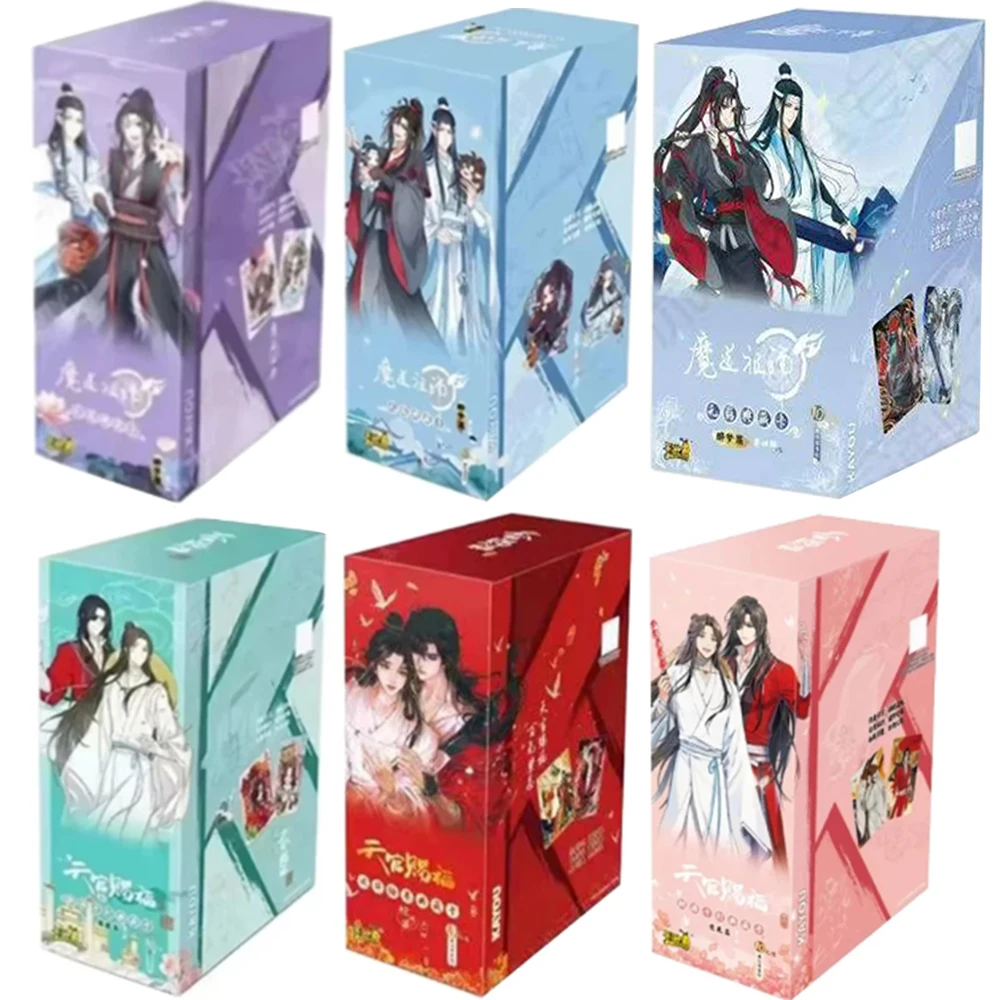 KAYOU Genuine Mo Dao Zu Shi Card Drunk Dream Chapter Lan Wangji Wei Wuxian The Founder of Diabolism Collection Cards