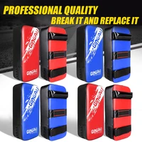 Almohadilla de enfoque de boxeo de PU, almohadilla para patadas de Taekwondo, guantes de boxeo y Karate, objetivo de pie Muay Thai para patadas, escudo de boxeo, entrenamiento, 1 unidad