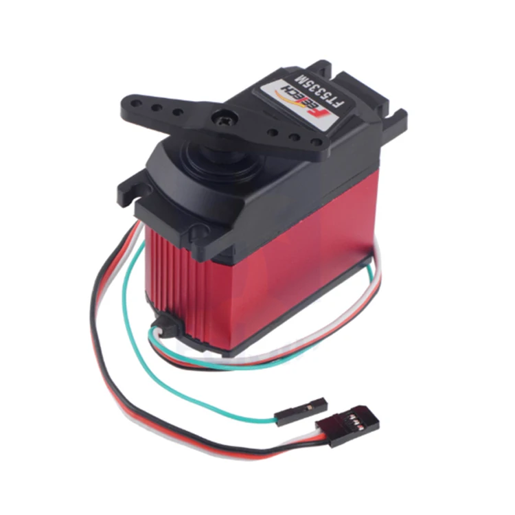 Rc Digital Servo Core Motor High Torque Waterproof Metal Gear 180 Degree Servo With 25T for Exoskeleton Robot Joints Arm FT5335M