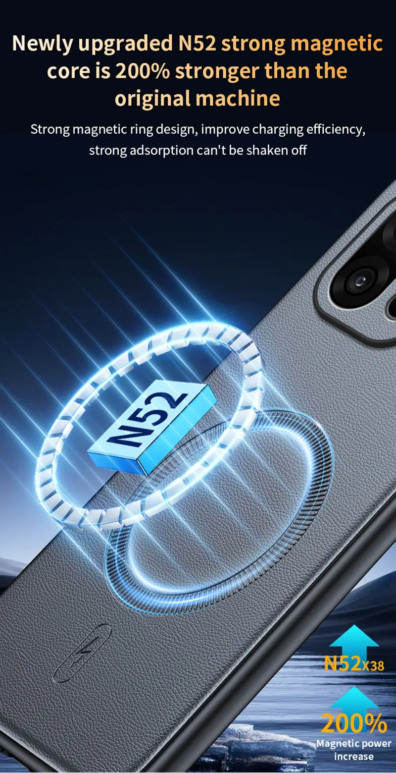 Für Oneplus 15 Hülle Magnetische Leder-Schutzhülle Für Oneplus 15 Anti-Fingerabdruck Rutschfest PC+TPU – Detail 9
