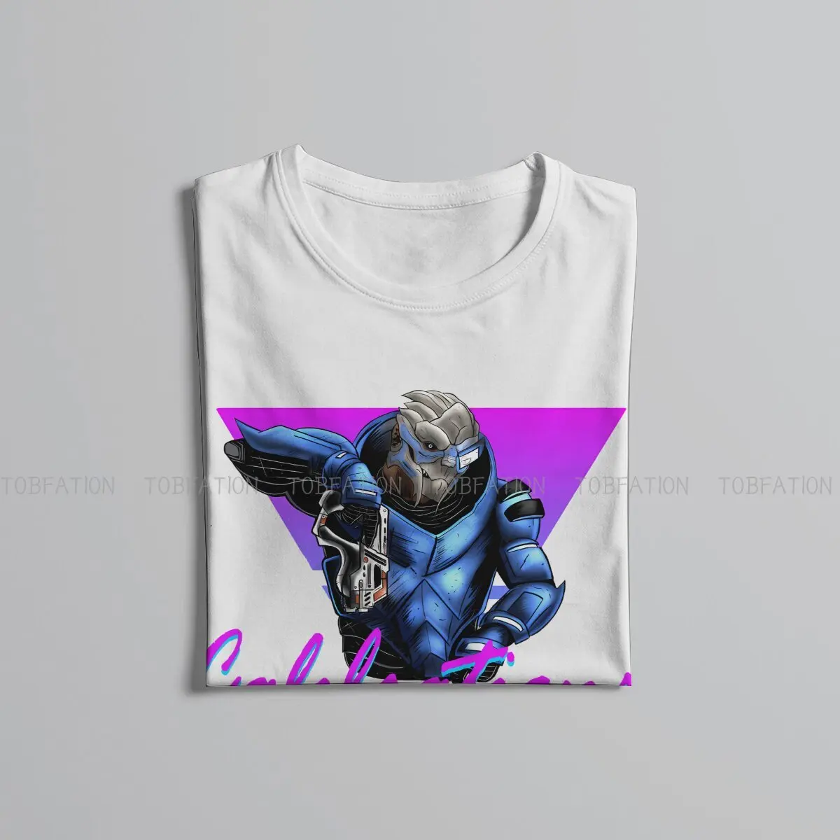 Mass Effect ME1 Game Man TShirt Calibrations Fashion T Shirt 100% Cotton Original Sweatshirts New Trend