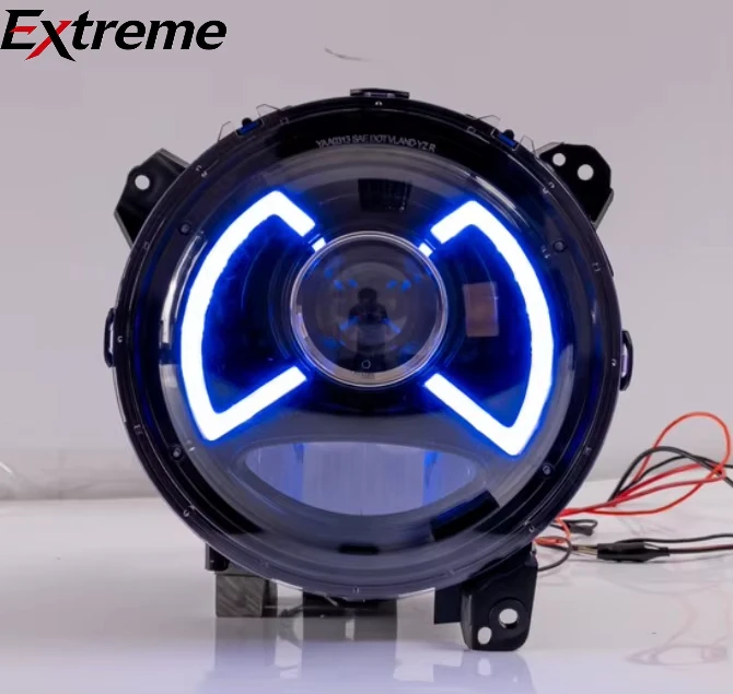 

For Jeep Wrangler 2018-2024 Upgrade New Styling Car Head Lamp Assembly LED Integrated Projector Lens Auto Headlight Accessories