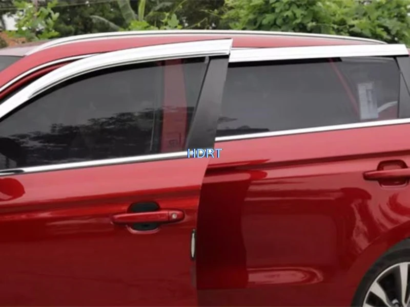 Side Window Visor Deflector For Geely Proton X70 Atlas 2016-2020 Azkarra Boyue Pro 2020 + Car Weather Shield Sun Rain Shelter