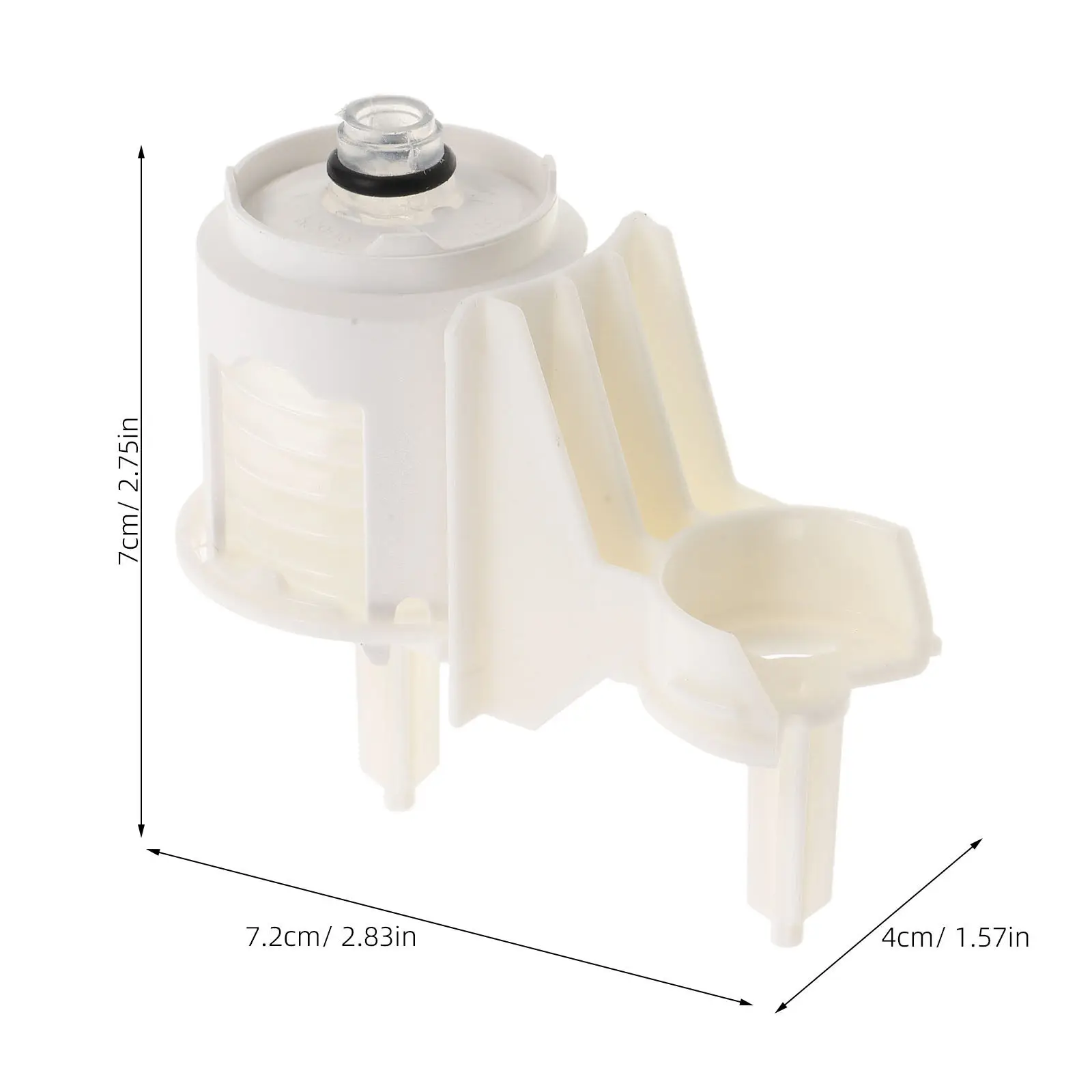 Concealed Flush Panel Pneumatic Bellows Repair Replacement Air Flush Button Bellows in-Wall Toilet Maintenance Service Part