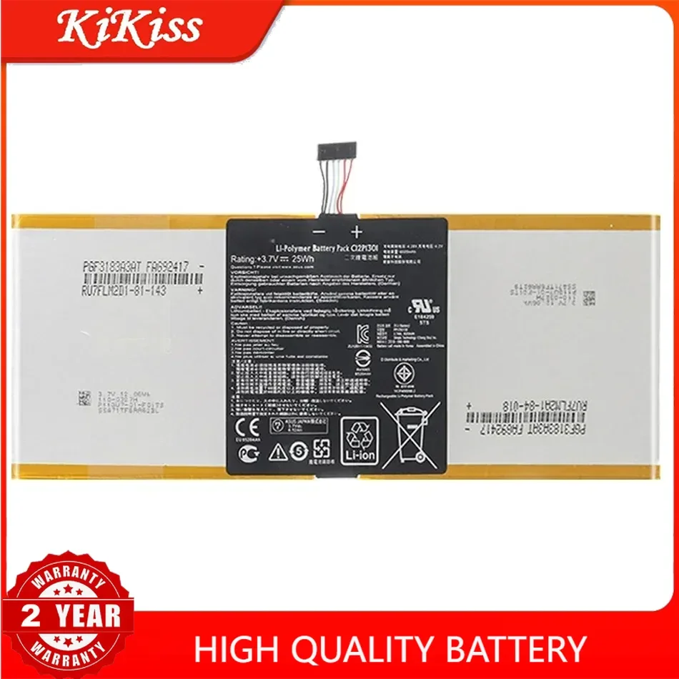 Tablet Battery C12P1301 6560mAh For ASUS MEMO PAD K00A (ME302C) for MemoPad 10.1