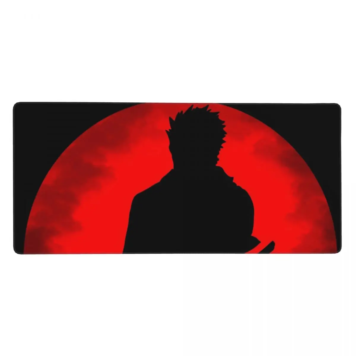 Moon Samurai Large Mouse Pad Computer Keyboard Mouse Mat Gamer PC Laptop Desk Mat Office Accessories Table Mats