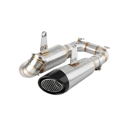 For Ducati Panigale V2 2020-2024 StreetFighter V2 22-24 Street Fighter Escape Motorcycle Exhaust Muffler With Link Pipe Slip-on