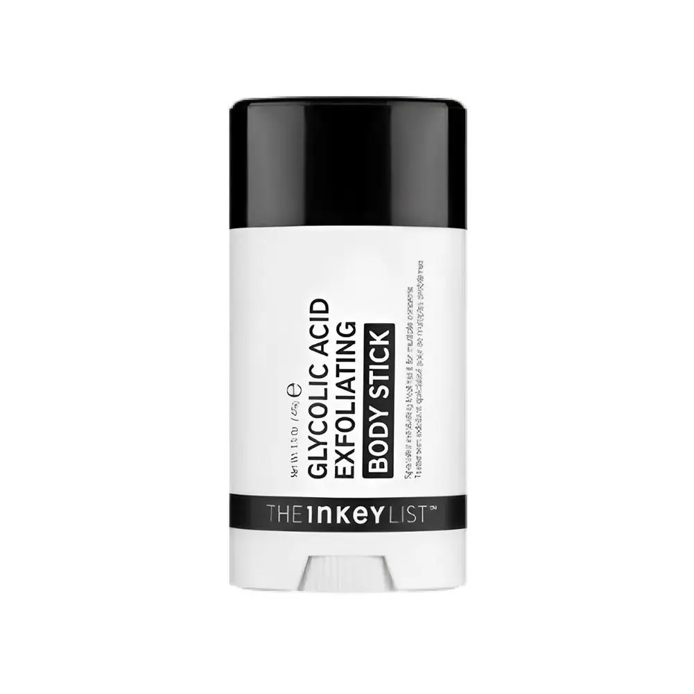 

The INKEY List Glycolic Acid Exfoliating Body Stick Unclogs Pores Smooths Fine Lines, Brightens Dull Skin, Portable Moisturizing