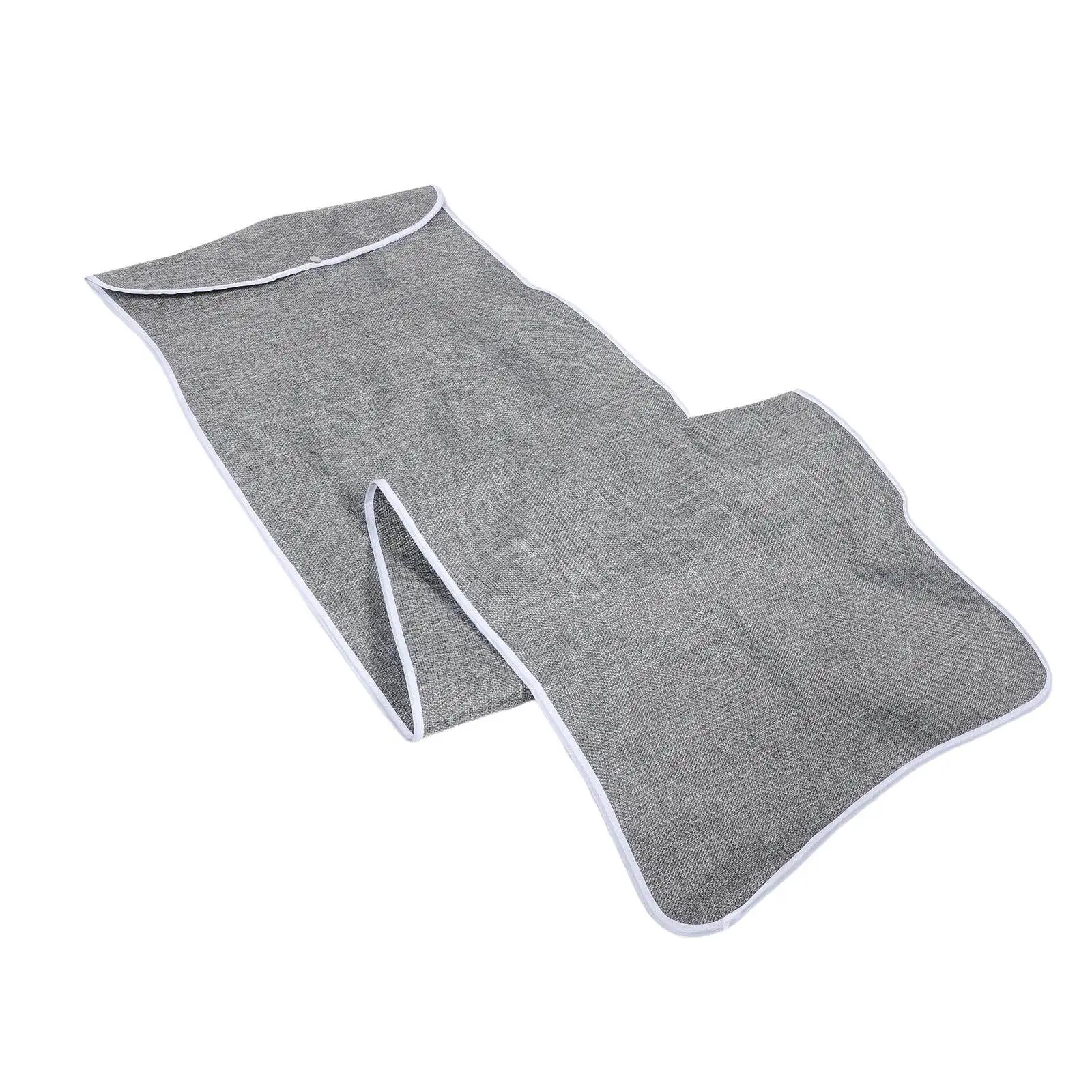 Foldable Ironing Board Cover Grey 53.4x17.7inch Extra Thick Ironing Board Protector Dust Resistant Storage Bag
