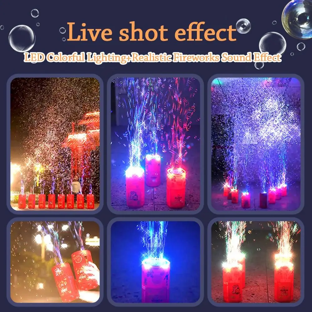 Fashion Colorful Lights Electric Bubble Machine Sound Electric Bubble Machine Red Automatic Bubble Machine Toys Kids Toys