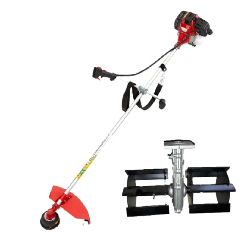 

4 Stroke Professional Portable Agricultural Backpack 2 in 1 power Gasoline Weeder & Reaper Machine