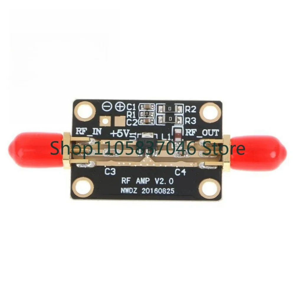 Ultra low noise NF=0.6dB high linearity 0.05-4G broadband amplifier LNA input as low as -110dBm