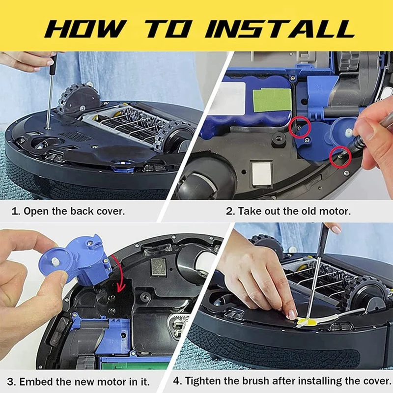 Модуль двигателя боковой щетки для Irobot Roomba 500/600/700/800/900 I3 I7
