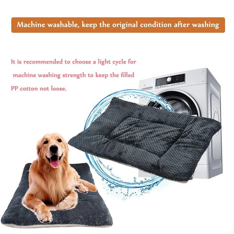 

Dog And Cat Pet Sleeping Mat Super Soft Dog And Cat Pet Blanket Flannel Thick And Cold Resistant Washable In Autumn And Winter