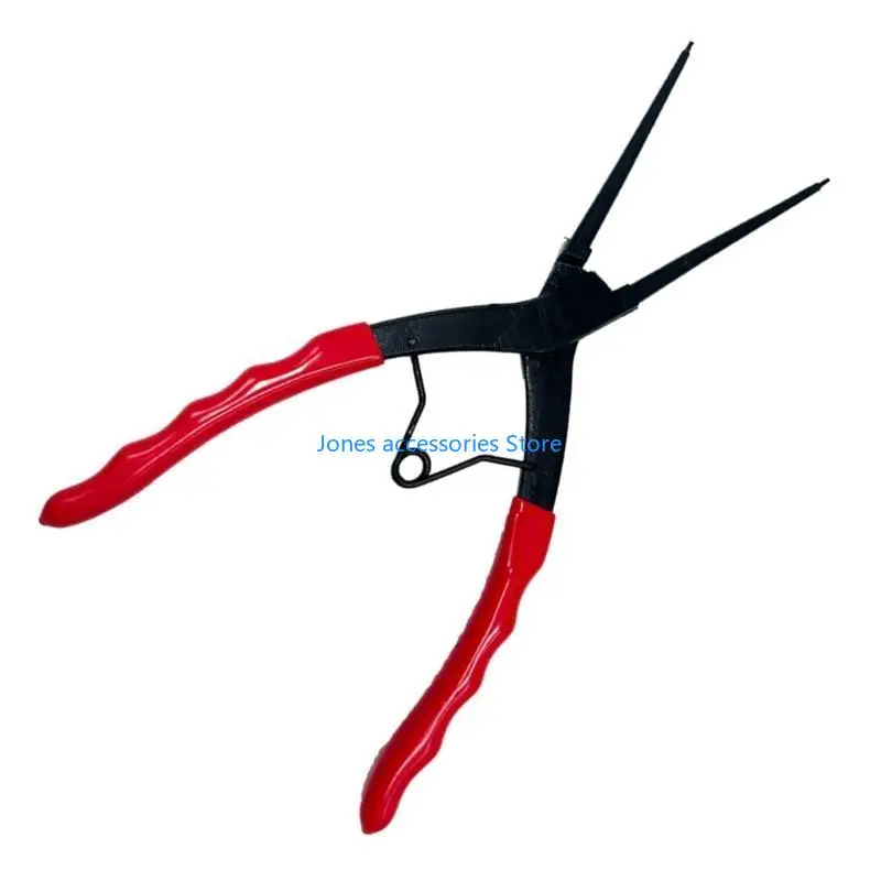 W8KD المهنية طويلة الأنف بحلقة إحكام المفاجئة خواتم كماشة عالية الكربون الصلب قبضة مريحة مناسبة للعمليات جهد #3