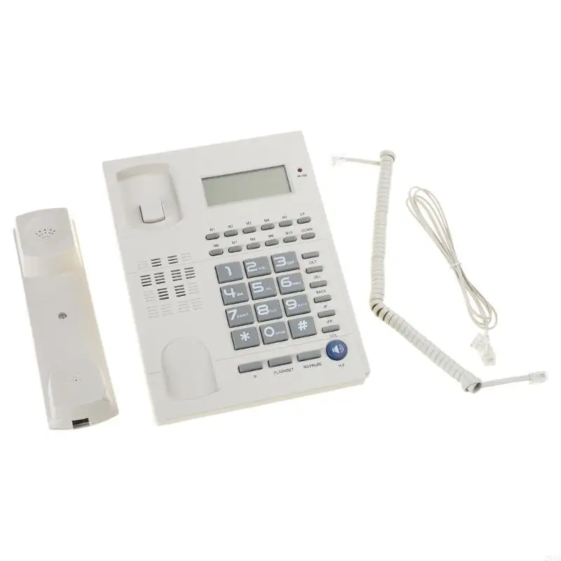 Corded Phone Practical Hotel Office Telephones Battery Not Required English 203A