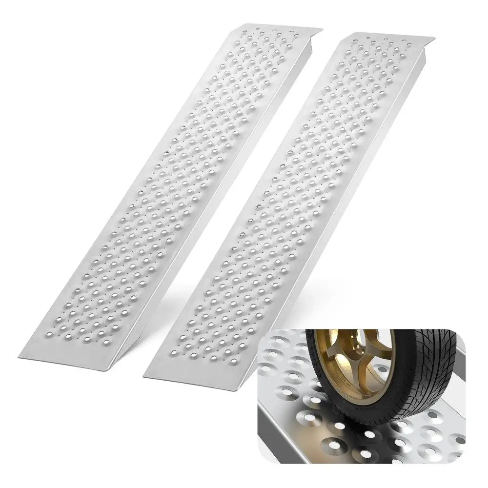 

Heavy Duty Aluminum Loading Ramps 47.2x8.5 inches 880 LBS Capacity 2PCS