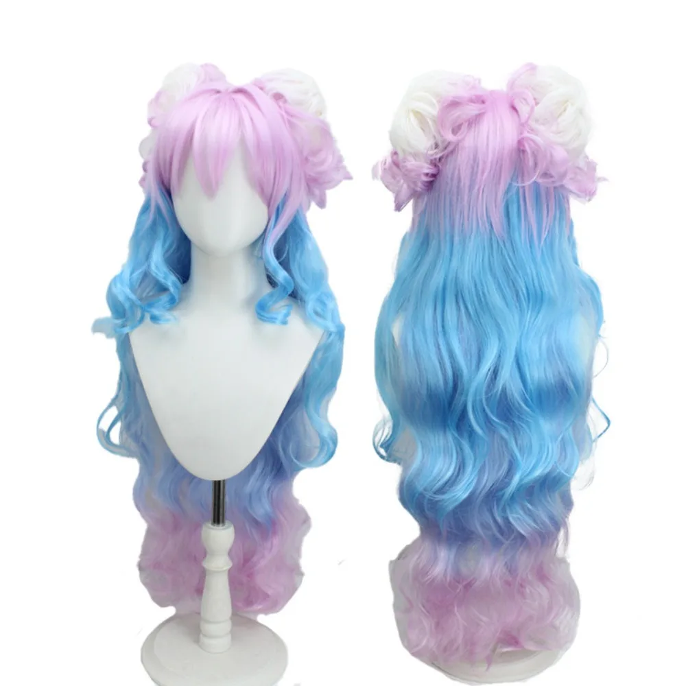 

PreCure Cure Lamerfa Lola Ramelle Cosplay Wig Claw Bun Hair