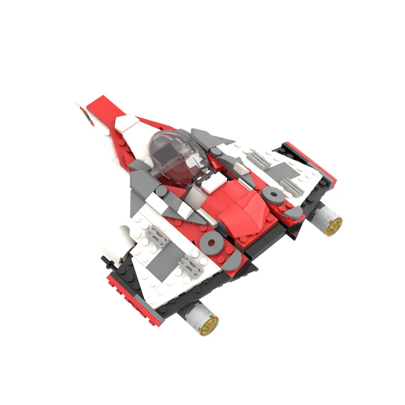 213 PCS Star Scuffle Eh-Wing - 75388 alternativa MOC Personalizza blocchi modulari Bambini creativi fai da te Regali di giocattoli per le vacanze