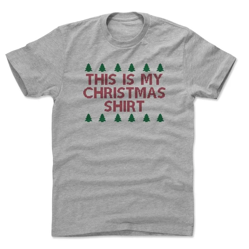 

Funny Christmas Day Men's Cotton T Shirt Seasonal This Is My