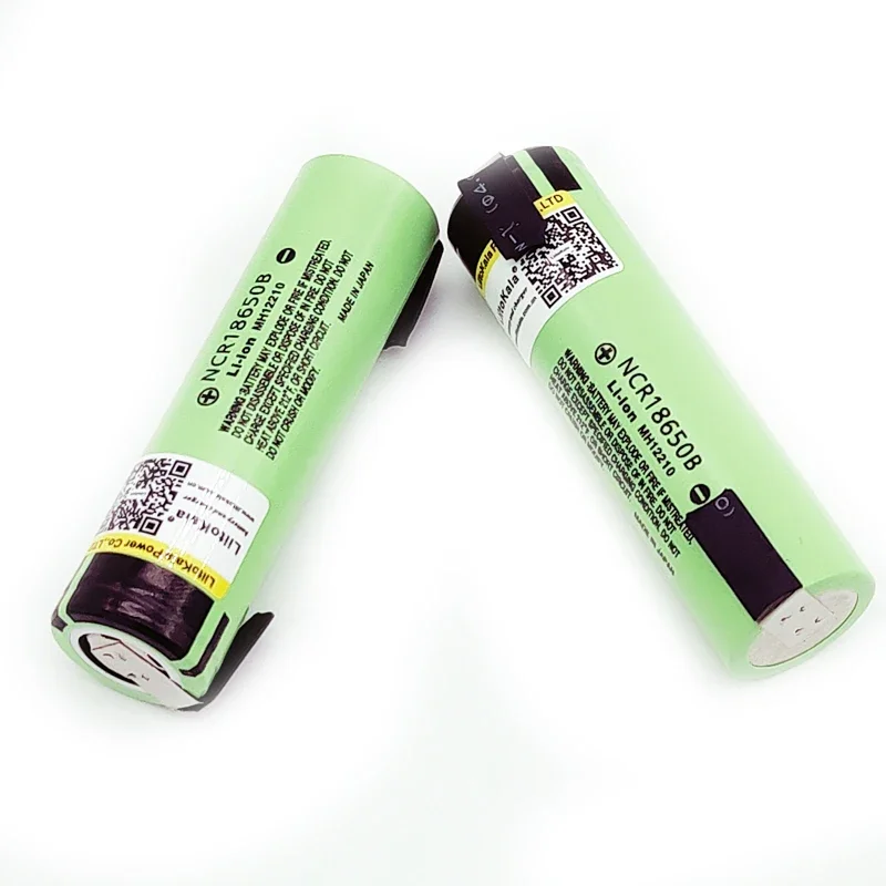1-40 шт. LiitoKala 34B-N 100% оригинал NCR18650B 3,7 В 18650 3400 мАч литиевая аккумуляторная батарея для фонарика + никель «сделай сам»