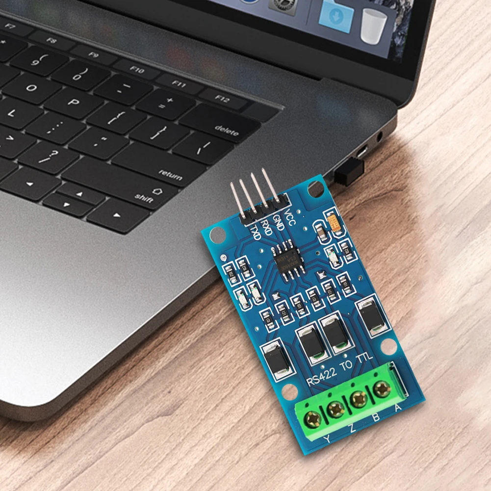 RS422 Mutual Conversion TTL Two-way Signal Module Full Duplex 422 Turn Single Chip TTL Bidirectional Converter Module