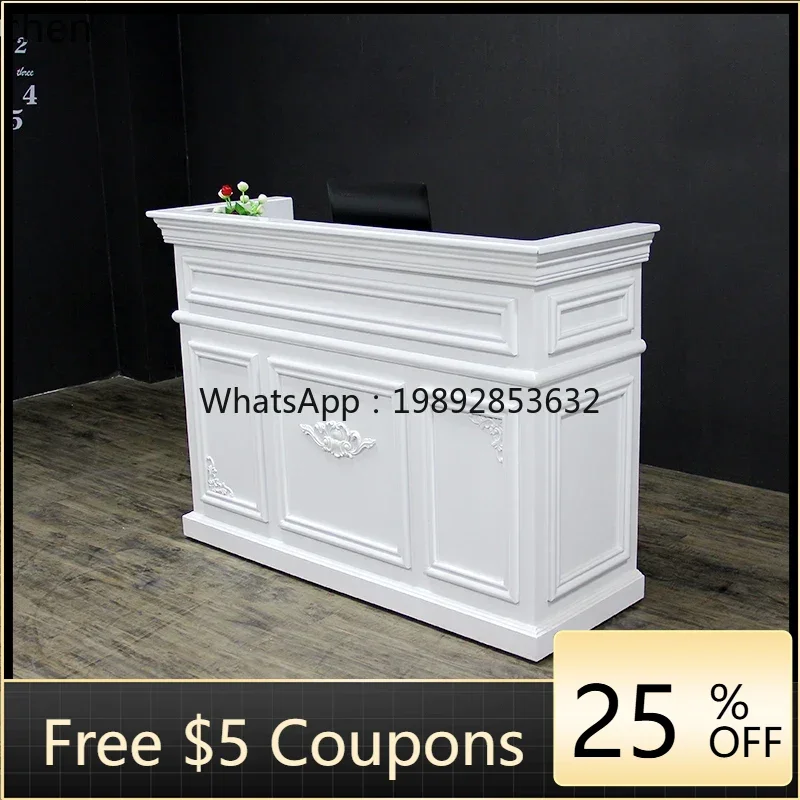 

Кассовый прилавок магазина одежды 7BGZ, стойка ресепшн для небольшого салона красоты, барная стойка для приема гостей