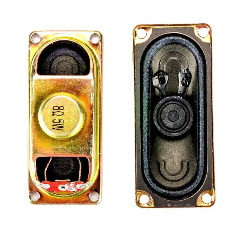 2PCS 8 Ω 5 Watt LCD Monitor/TV Speaker Horn Speaker 3070 5W 8R 30X70MM Thick 17MM Loudspeaker Diy Electronic