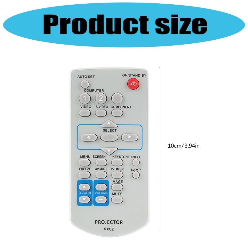 Remoto ABS fácil usar para PLC-XU301K PLCXU350 Modelos proyector PLCXU4000