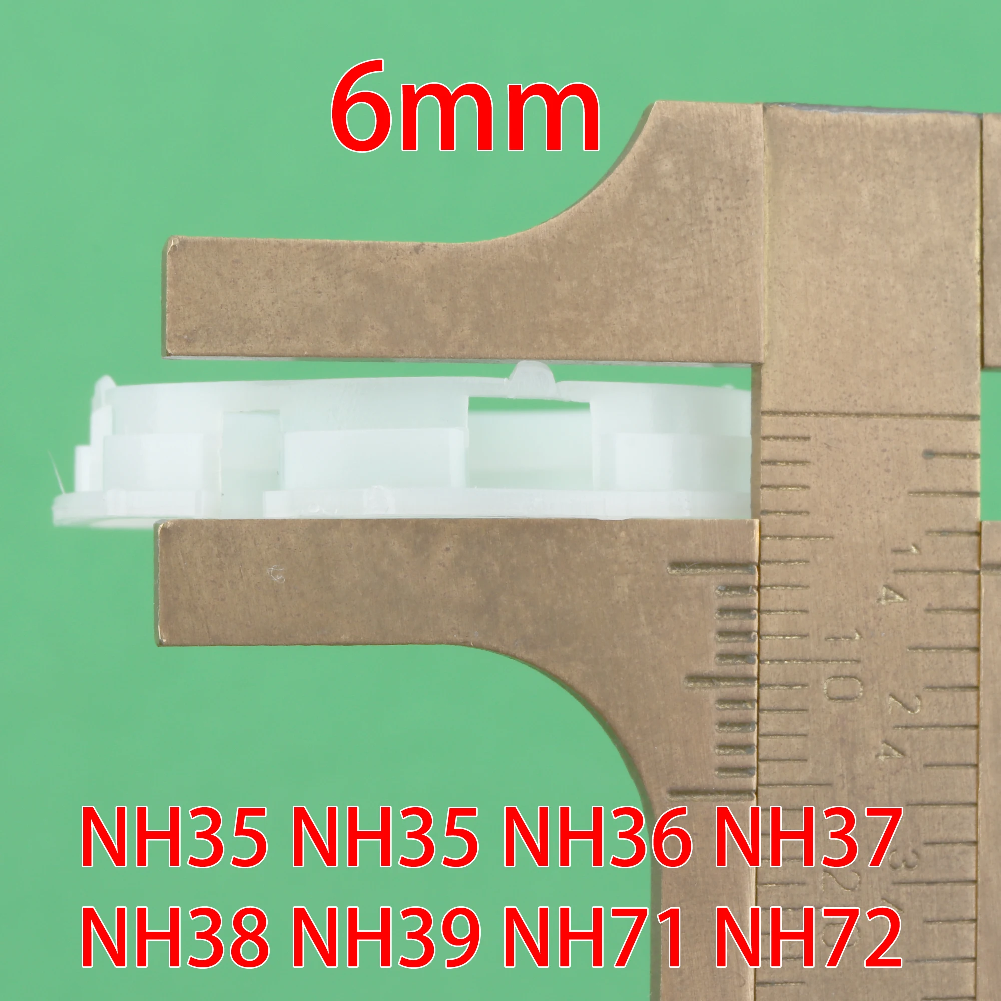 1PCS Plastic stent voor NH35A beweging NH36A beweging beweging houder nh35 NH39A BEWEGING horloge Beweging Spacer Ring Fit