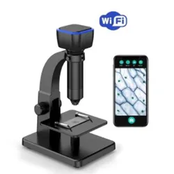 5MP 1-2000x Zoom WIFI Digital Microscope CMOS Borescope Handheld Endoscope Camera Inspection Otoscope Magnifier For Education