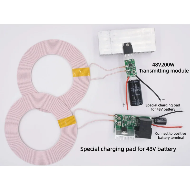 200W 48V power supply 48V output high wireless power module