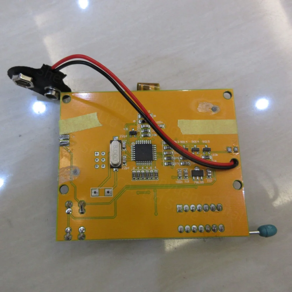 LCR-T4 Multi-function Transistor Tester 12864 LCD Yellow-Green Backlight for Resistor Capacitor Diode SCR Inductor MOSFET