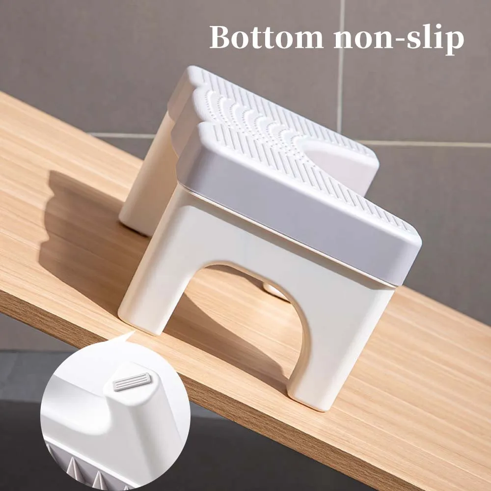 Toilet Squat Stool Poop Stool Kids Potty Training Bathroom Chair Anti-skid Footstool Multifunctional Bathroom Accessories