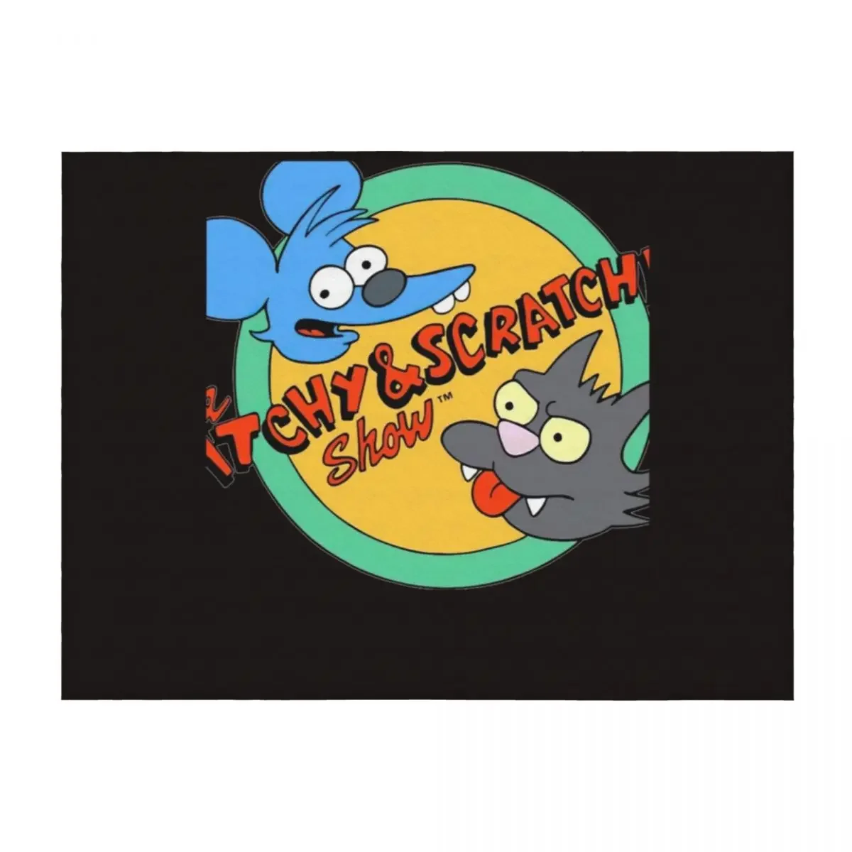 

The Itchy and scratchy Cartoons Throw Blanket bed plaid Decorative Throw Luxury Brand Picnic Blankets