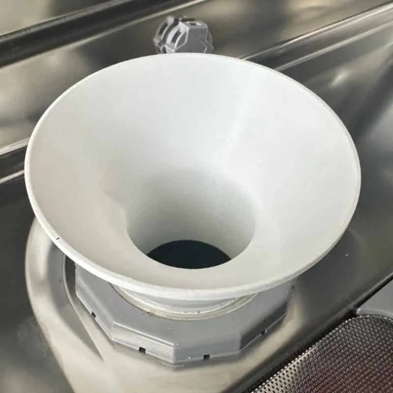 Pro 45mm Dishwasher Salt Funnel Water Softener Anti Spill Pouring Tool For Dishwasher Maintenance Sturdy Pro Grade