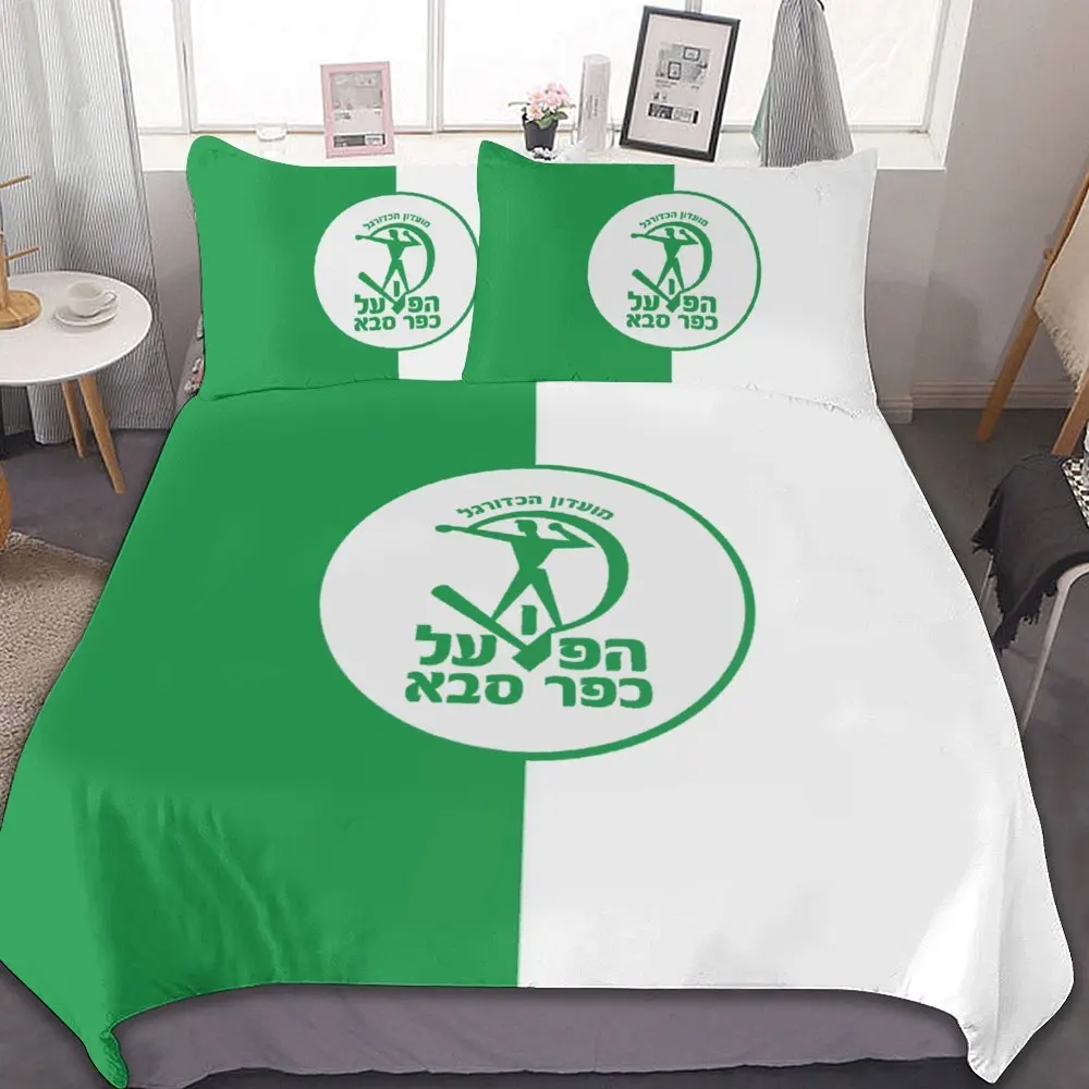 Hapoel Kfar Saba Fc Beddengoed Set Dekbedovertrek Slaapkamer Dekbed Enkele Twin Kingsize Dekbedovertrek Huis Textiel