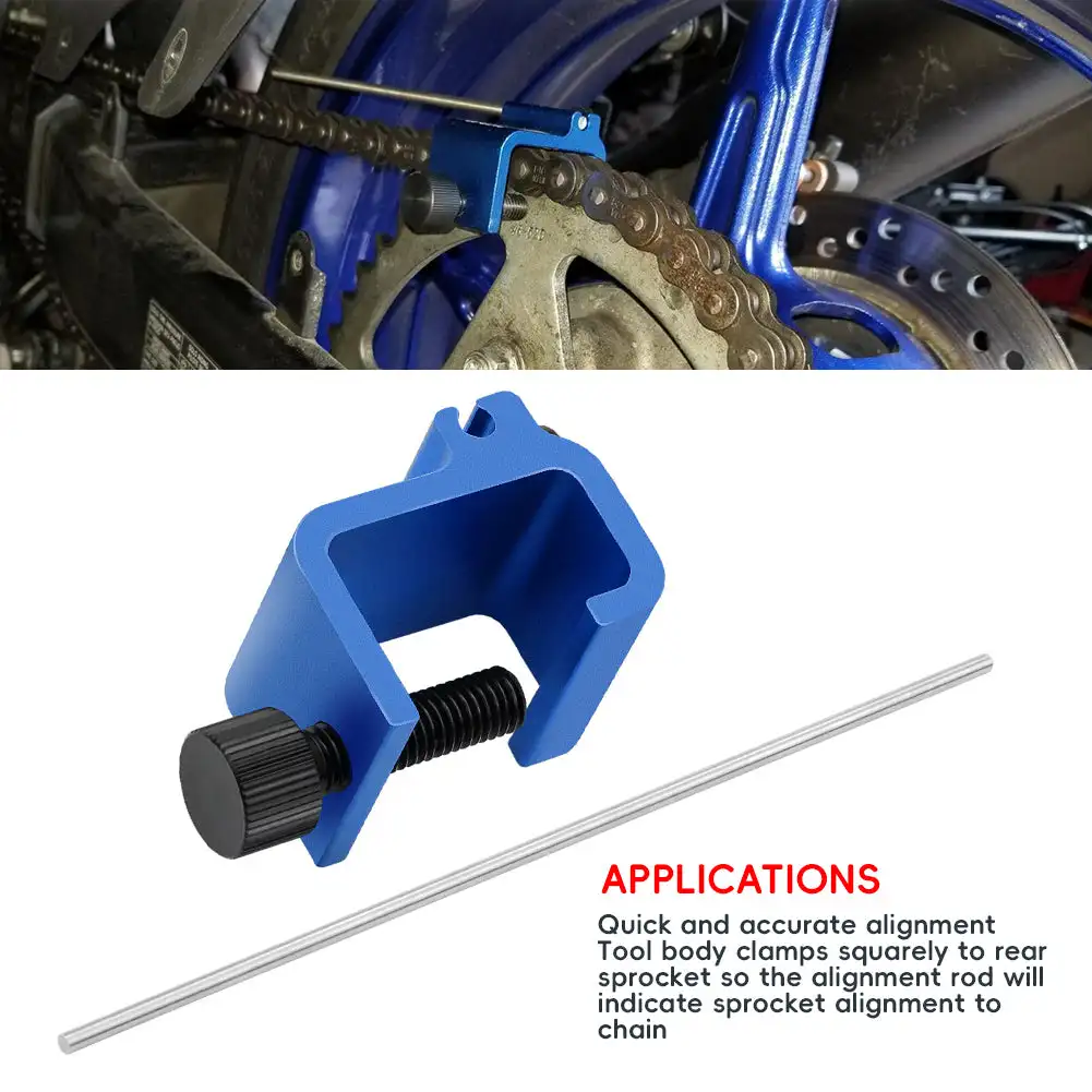 

Chain Alignment Tool Compatible For Motorcycles Atvs 08-0048 Quick Accurate Alignment Tool Repair Part Adjusting Alignment Tool