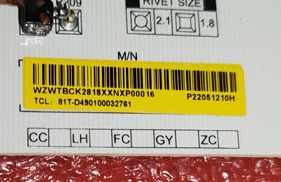 PW.A168W2.988  81T-D490100030461   81T-D490100032761  LED TV power board. 2 specifications  check photos for shipment