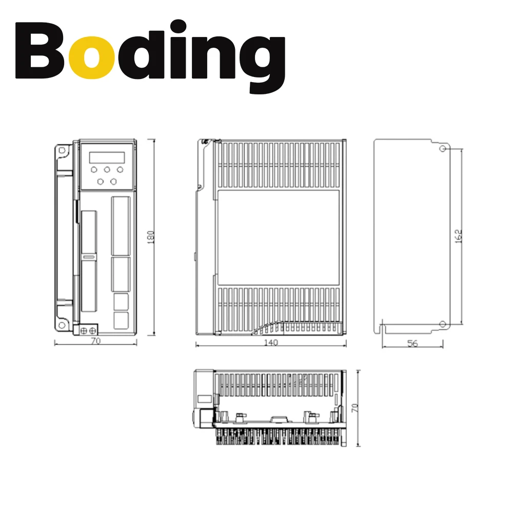 Imagem -06 - Closed Loop Stepper Servo Motor Driver Kits 2000rpm Shaft Diâmetro 14 mm 3hss2208h Mais 86j12156ec para Cnc Router Fases 12n.m Jmc-nema34