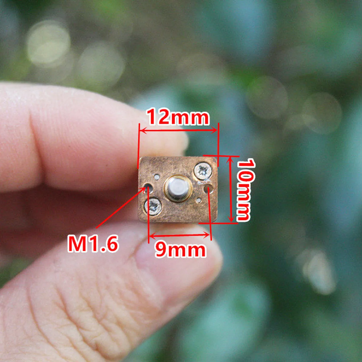 Mini N20 Gear Reducer Motor DC 3V 3.7V 5V 90RPM Slow Speed High Torque 4WD Car Electric Screwdriver Full Metal Gearbox Motor