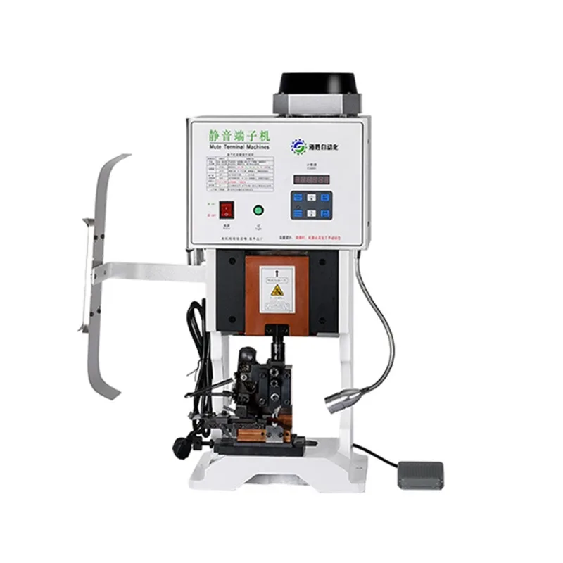 

【Popular】HS-JY2T 750W Electric Cable Terminal Machine Mute 2T Silent Wire Harness Crimping Equipment For Cable Manufacturing Equ