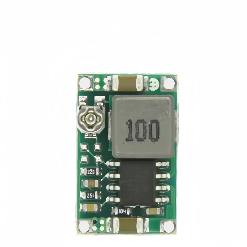 10 Stück Mini-360 DC-DC Step-Down-Buck-Konverter-Modul 4,75V-23V auf 1V-17V 3A Synchron-Gleichrichter-Stromversorgungsplatine – Detail 2