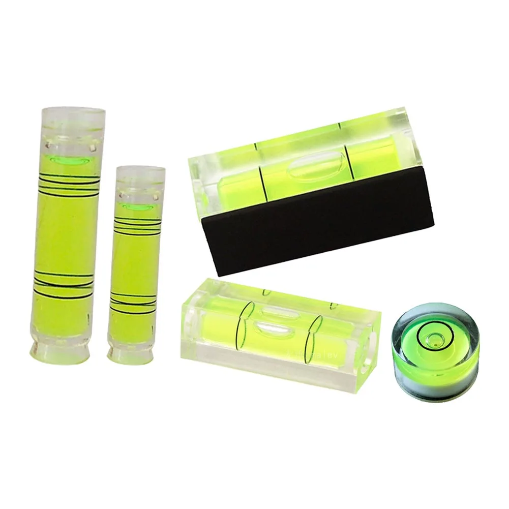 Magnetic Bubble Level Protractor Precision Level Cylinder Level Miniature Photo Frame Level Measuring Tools