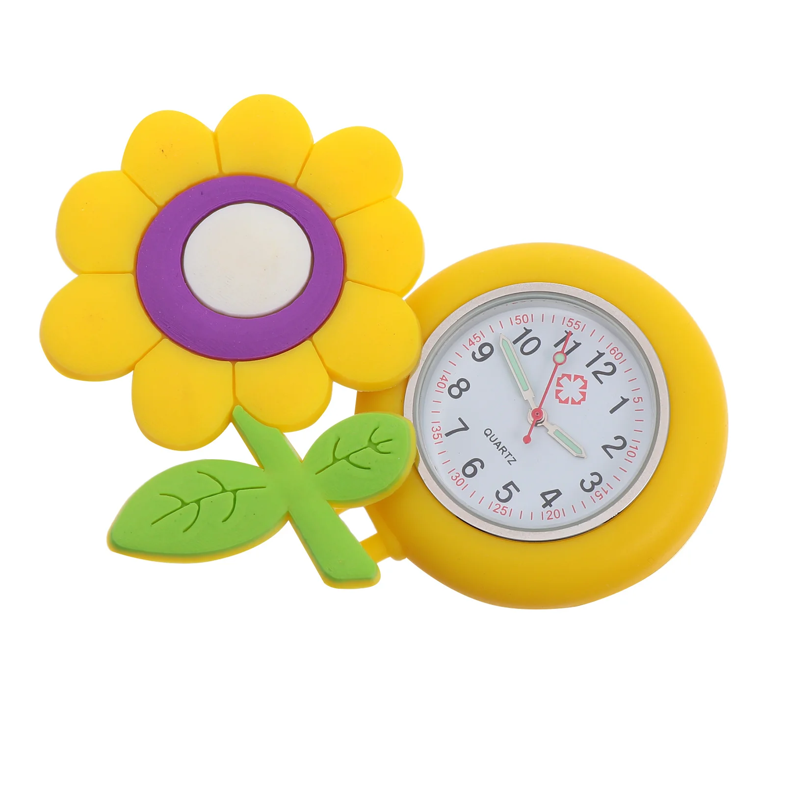 Soft Pendant Lovely Nurse Quartz Clip Pocket Watch Luminous Portable Timepiece For Hospital Pocket Watch Staff Gift